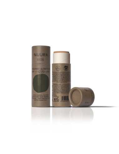 Stick crema solar facial COLOR SPF50 Bio 14ml Nuura